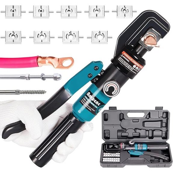 10 Ton Hydraulic Battery Cable Crimper Tool