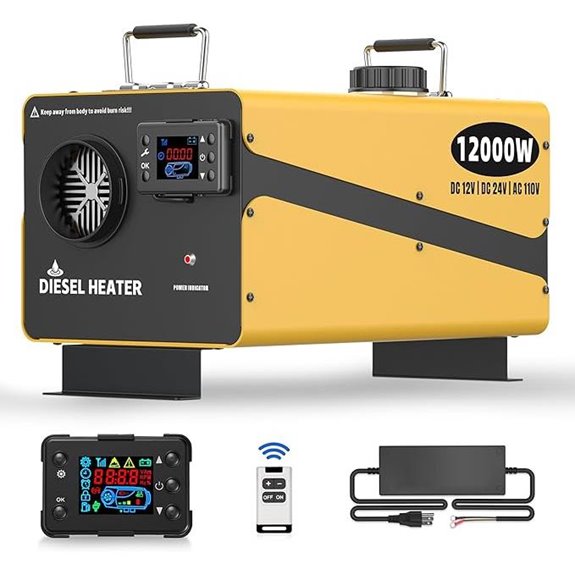 12000W Diesel Air Heater with LCD & Remote