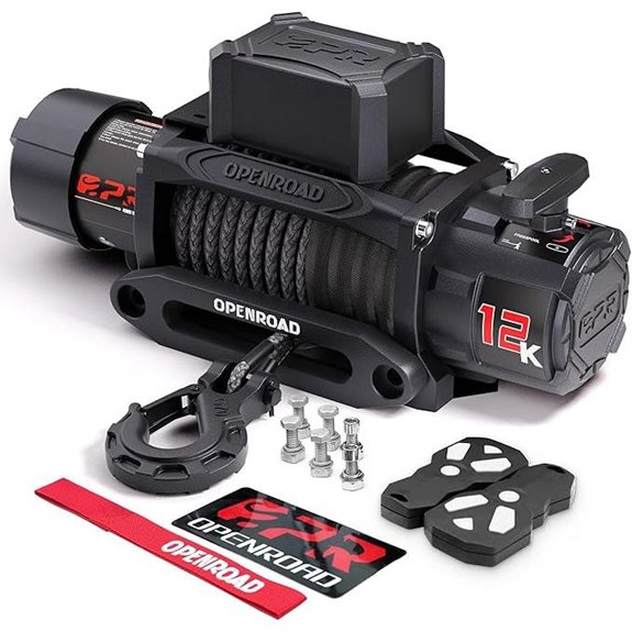 OPENROAD 12,000 lbs Winch with Wireless Remotes