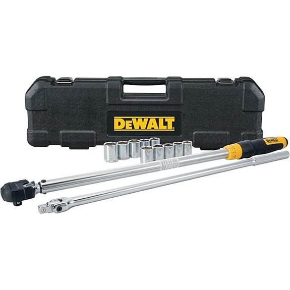 DEWALT 12-Piece Torque Wrench Set with Case