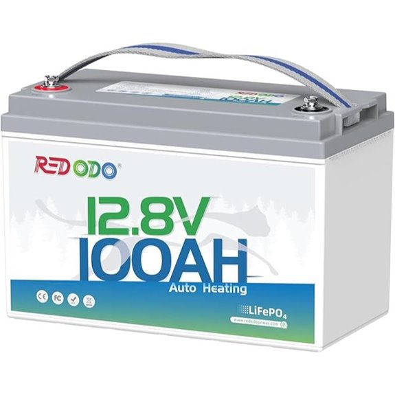 Redodo 12V 100Ah Self-Heating Lithium Battery