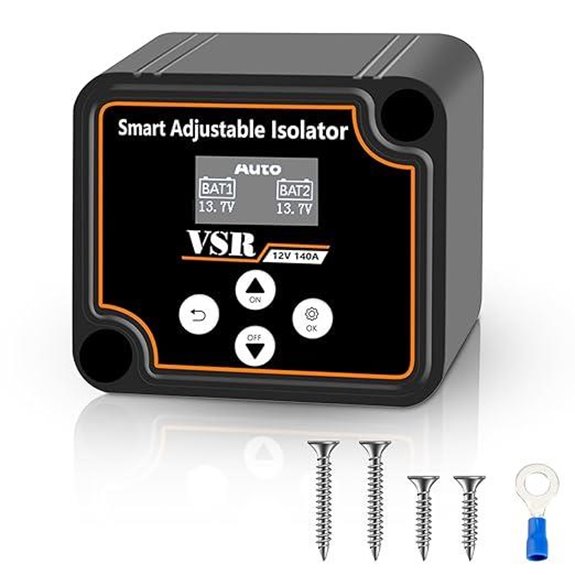 DEWINNER 12V 140A Dual Battery Isolator Kit