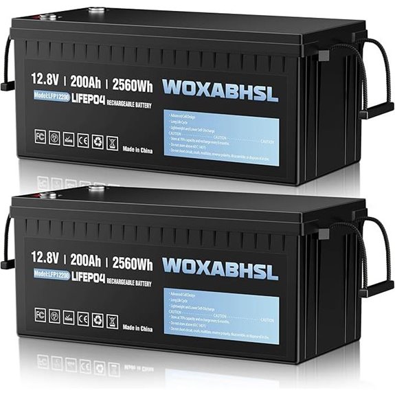12v 200ah lithium batteries