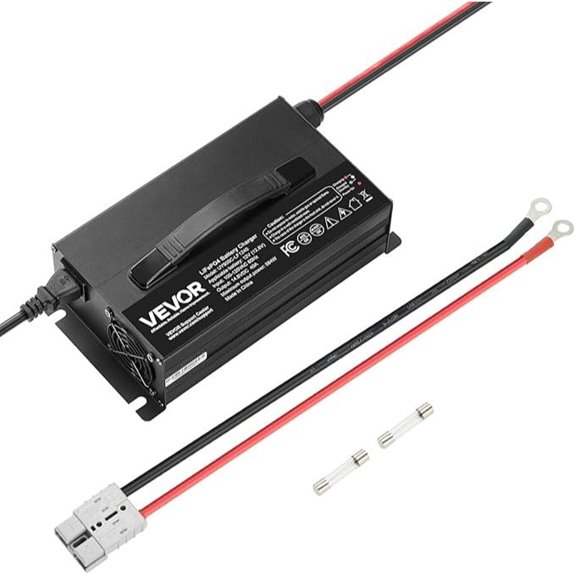 Vevor 12V 40A Lithium Battery Charger with LED