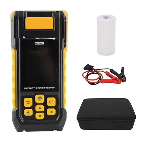 Keenso 12V Car Battery Tester with Printer