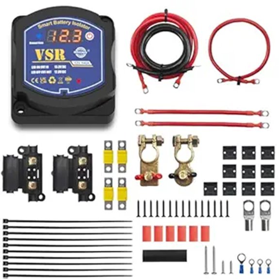 Dual Battery Isolator Kit 12V 140A with VSR