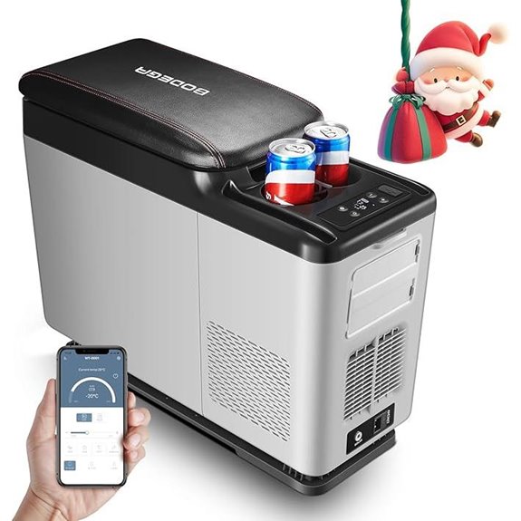 BODEGA 12V Portable Car Refrigerator 16 Quart