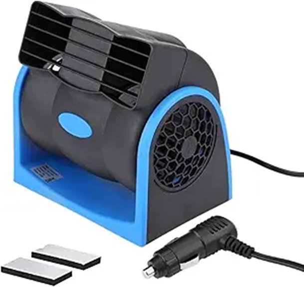 Electric 12V Car Fan for Vehicles and RVs