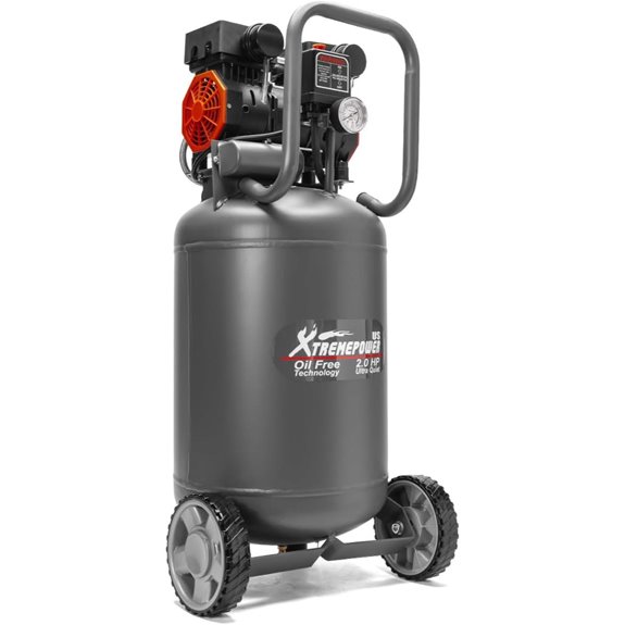 XtremepowerUS 13-Gallon Oil-Free Air Compressor