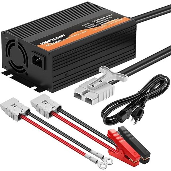 Lithium Battery Charger 14.6V 40A for RV Boat