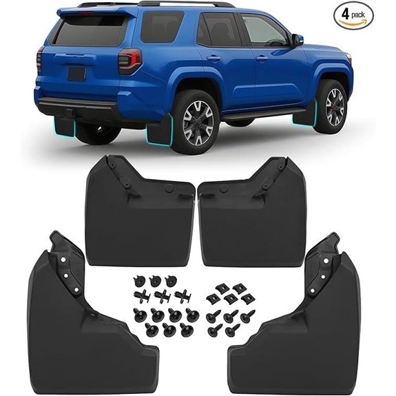 Mud Flaps for 2025-2026 Toyota 4Runner (6th Gen)