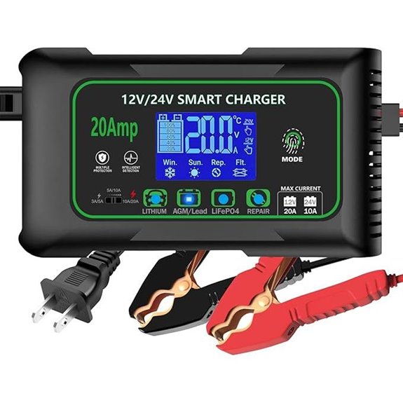 20A Smart Car Battery Charger & Maintainer