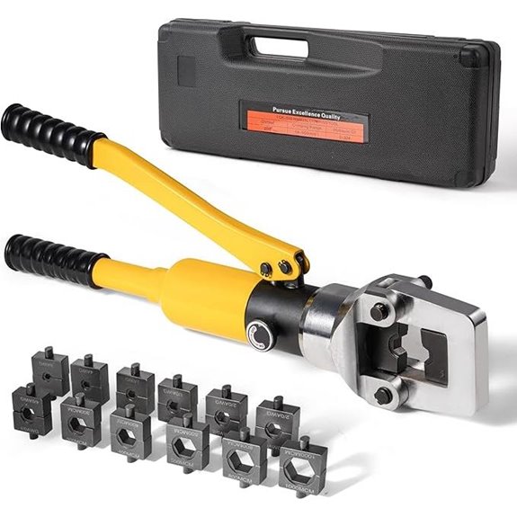 20 Ton Hydraulic Cable Lug Crimper Kit