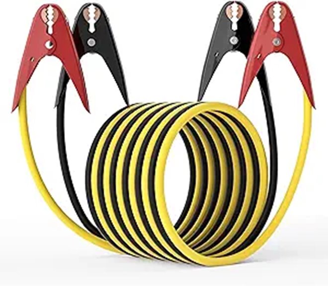 Heavy Duty Jumper Cables 20ft 800A with Accessories