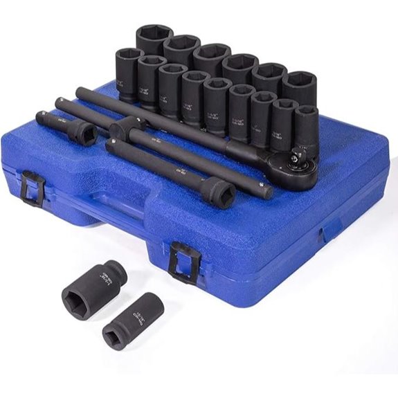 Stark USA 22-Piece Deep Impact Socket Set