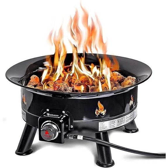 Outland Living Smokeless Firebowl with Cover 24-inch