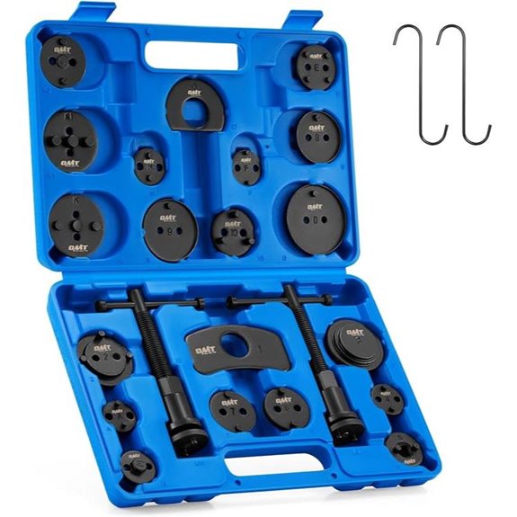 Orion Brake Caliper Wind Back Tool Kit (24pcs)