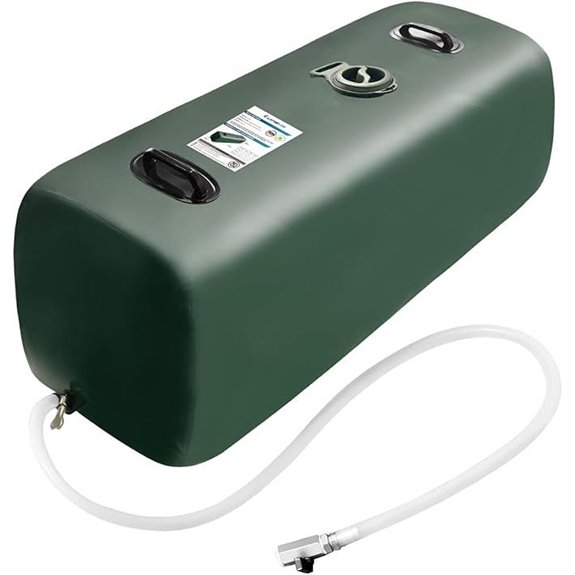 25-Gallon Portable Drinking Water Bladder Tank