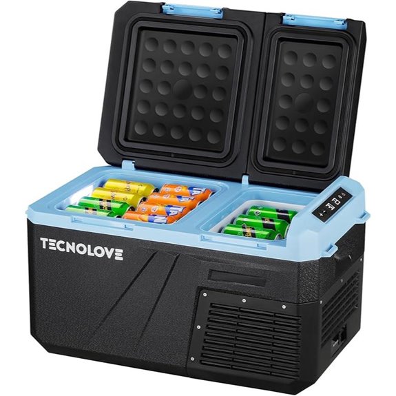 25L Dual Zone Car Refrigerator Cooler