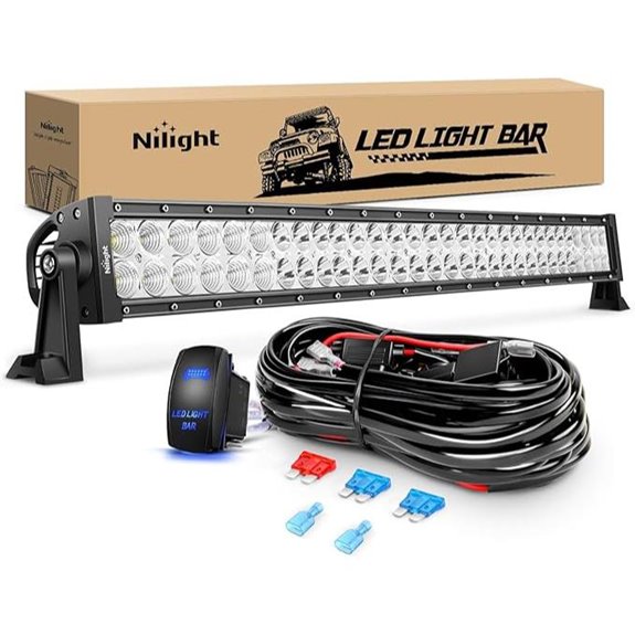 Nilight 32Inch 180W LED Light Bar Kit