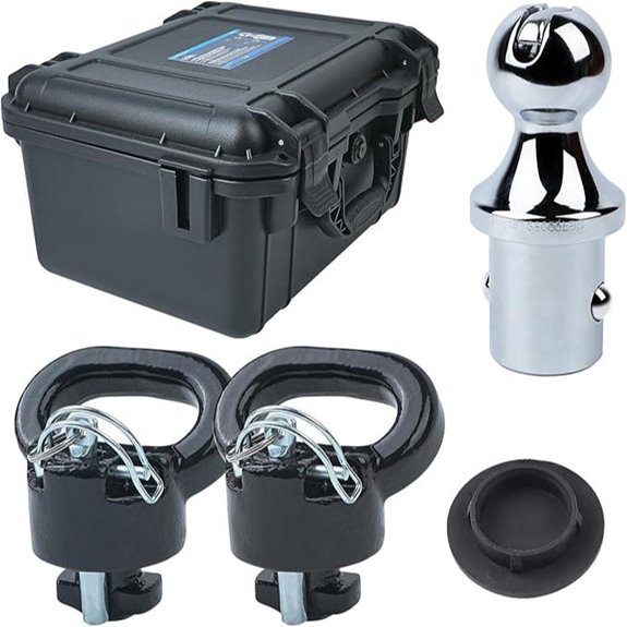 Upgraded 38k Puck Gooseneck Hitch Ball Kit for Dodge