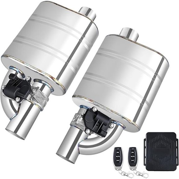 3-Inch Electric Exhaust Cutout Kit (2 Pieces)