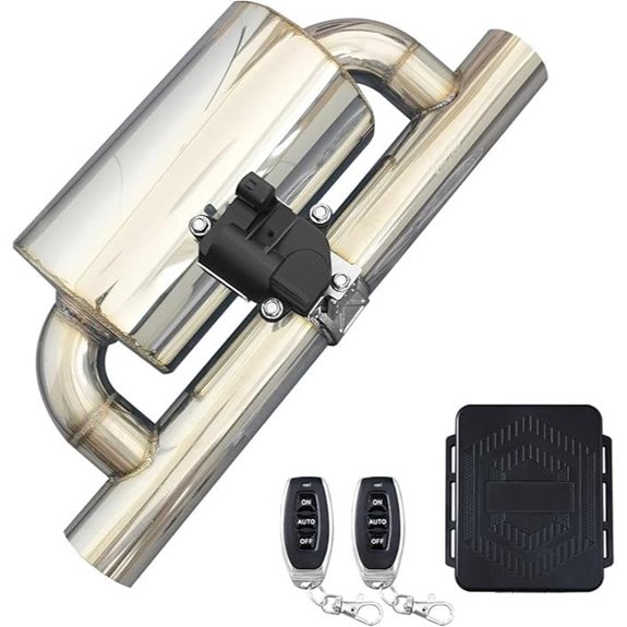 3-Inch Electric Muffler Exhaust Cutout Kit