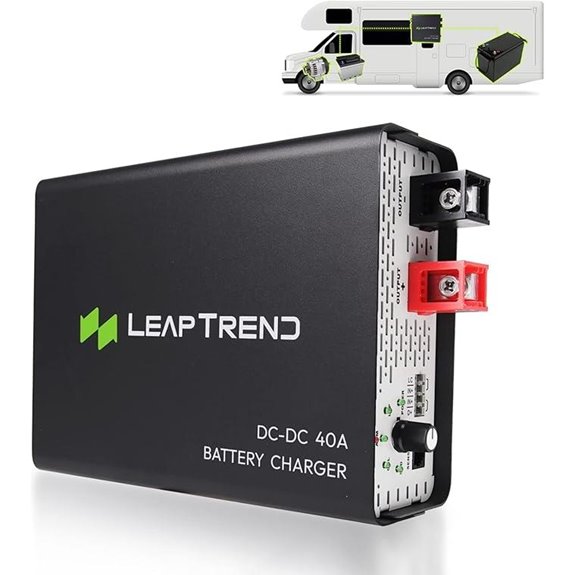 Leaptrend 40A 12V Battery Charger for Lithium & AGM
