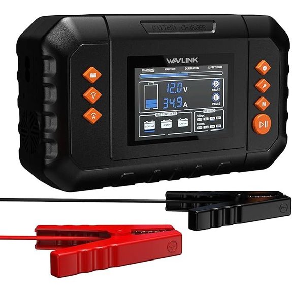 WAVLINK 450W Smart Battery Charger with LCD