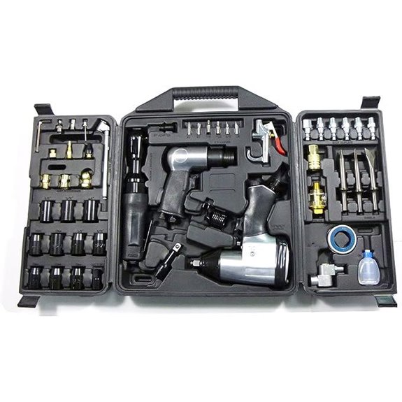 50-Piece Air Tool Kit with Impact Wrench and Accessories