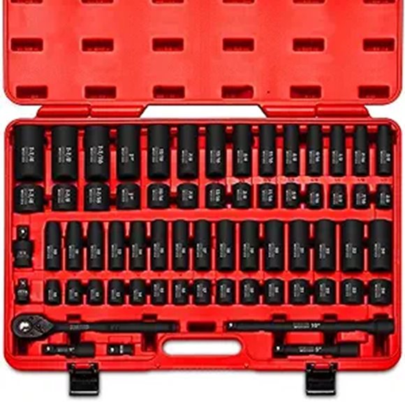 NEIKO 02448A 65-Piece Impact Socket Set