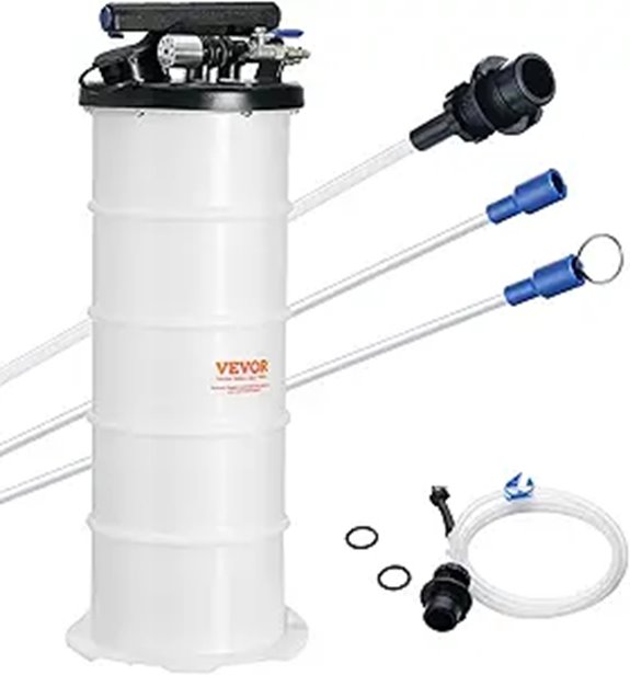 VEVOR 6.5L Oil Extractor Pump for Automotive Fluids