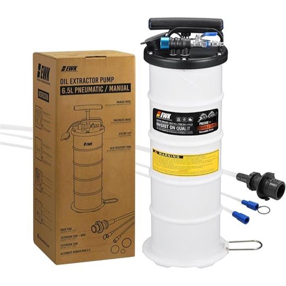 EWK 6.5L Pneumatic/Manual Oil Extractor Pump