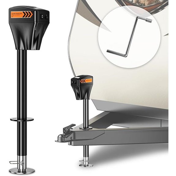 SEALIGHT 7500LB Electric Trailer Jack with LED
