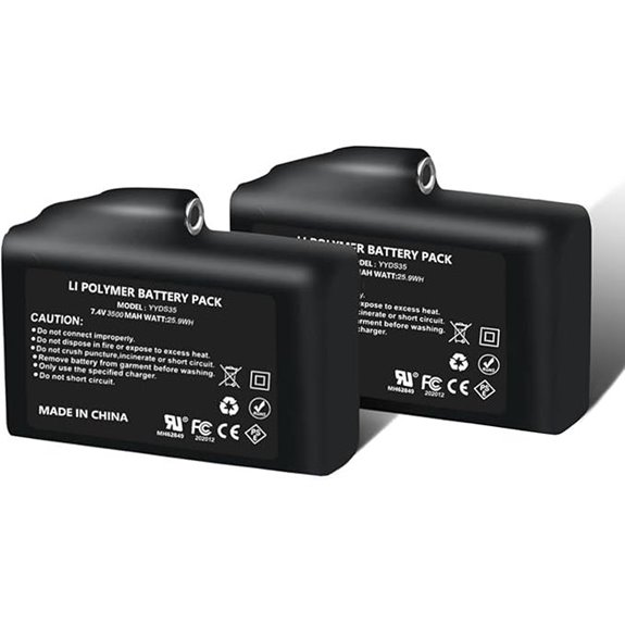 Rechargeable 7.4V 3500mAh Lithium Polymer Batteries Pack