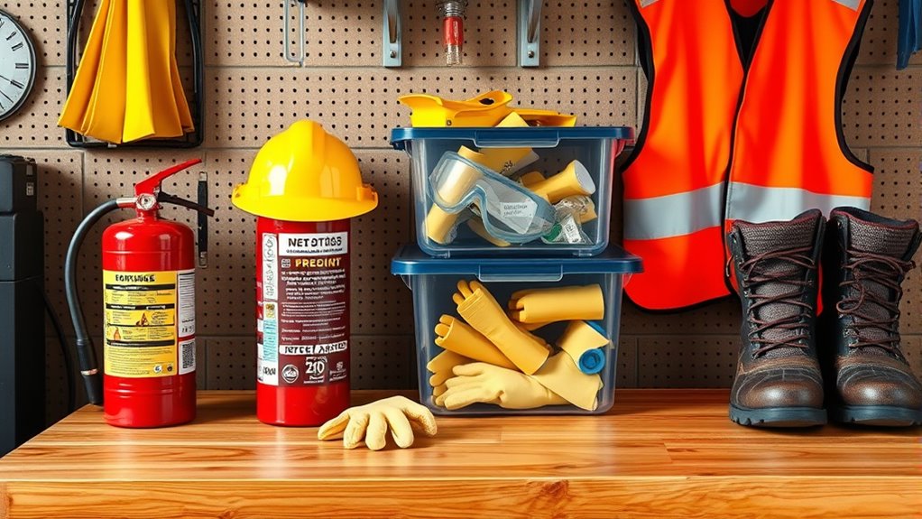 accessible stocked safety stations