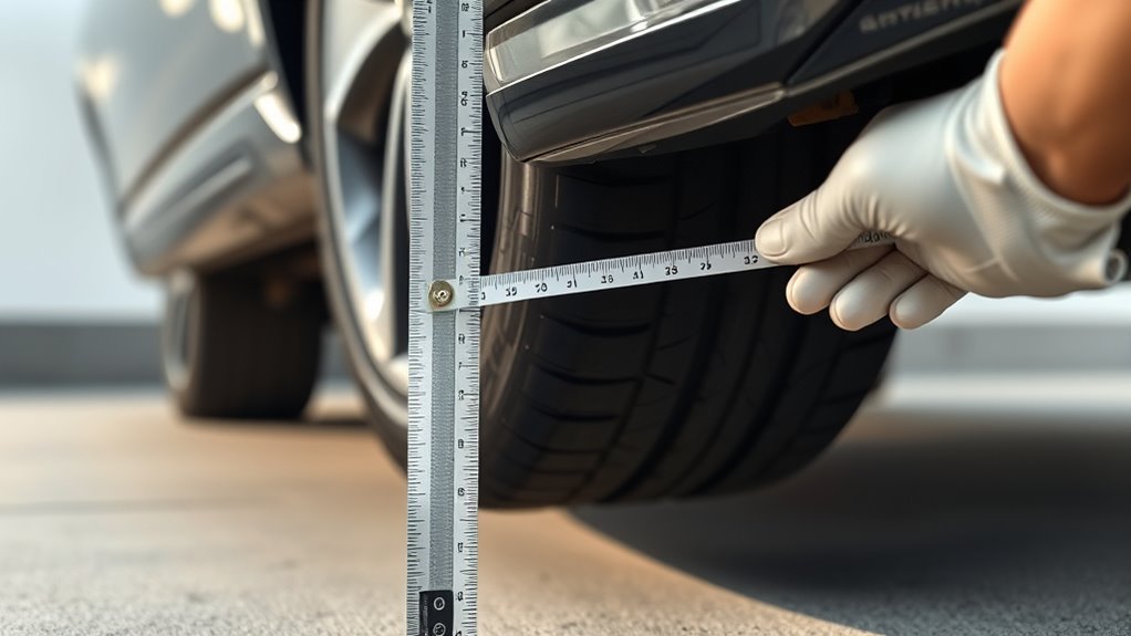 accurate ground clearance measurement