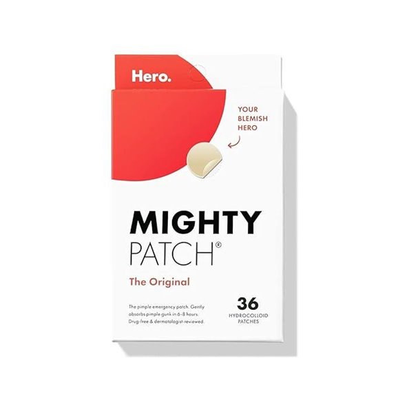 Mighty Patch Original Acne Pimple Spot Patches (36 Count)