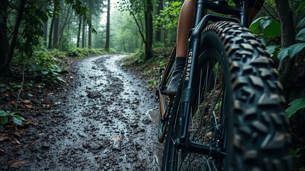 adjust tire pressure for mud