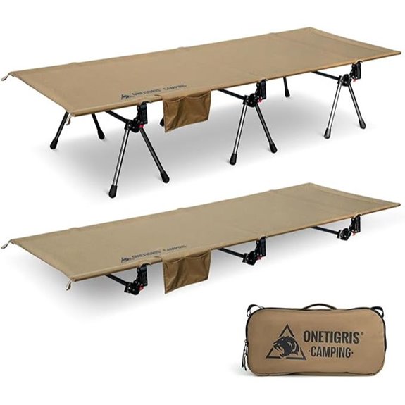 ONETIGRIS SUPRANUBIS Adjustable Camping Cot