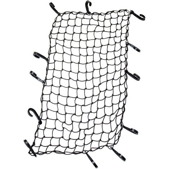 Funmit Adjustable Cargo Net for Car ATV Boat SUV