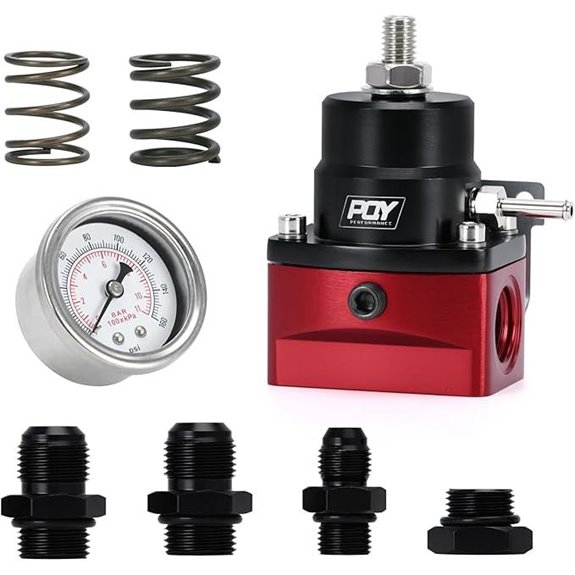 Adjustable Fuel Pressure Regulator Kit (3-70 PSI)