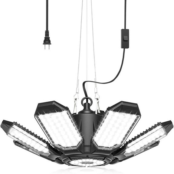 Linkable Garage LED Work Light with Power Cord