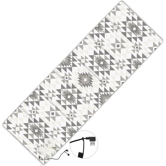 Heated Sleeping Bag Liner with Adjustable Temperature