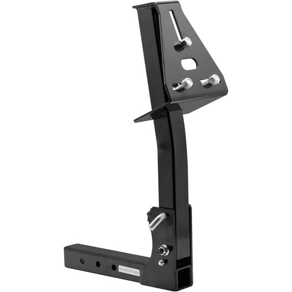 Extreme Max Pivoting Hitch Mount Spare Tire Carrier