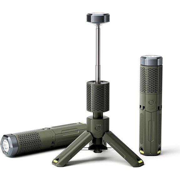 Telescopic Camping Lantern with Battery and Storage Bag