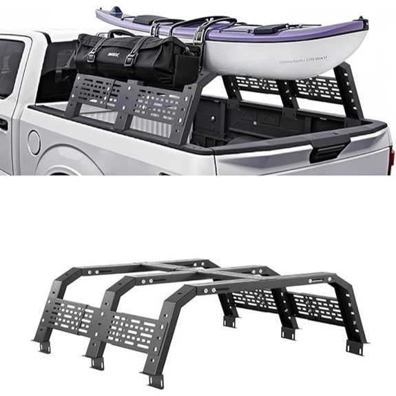 VEVOR Overland Truck Bed Rack Adjustable 900 lbs Capacity