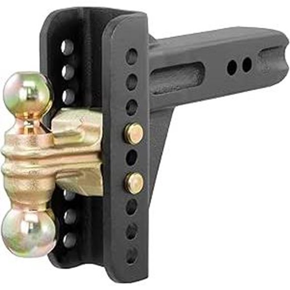 CURT 45902 Adjustable Trailer Hitch Ball Mount