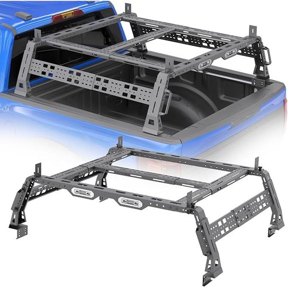 Extendable Truck Bed Cargo Rack for Ford Silverado Ram
