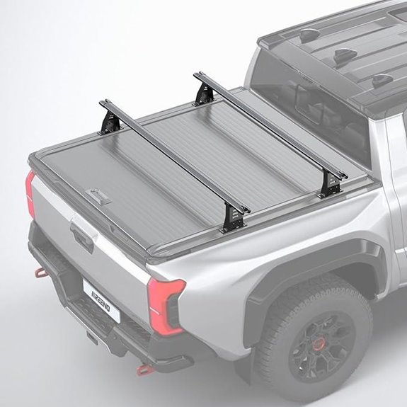 Adjustable 68.8 Truck Bed Cross Bars (2 Pack)